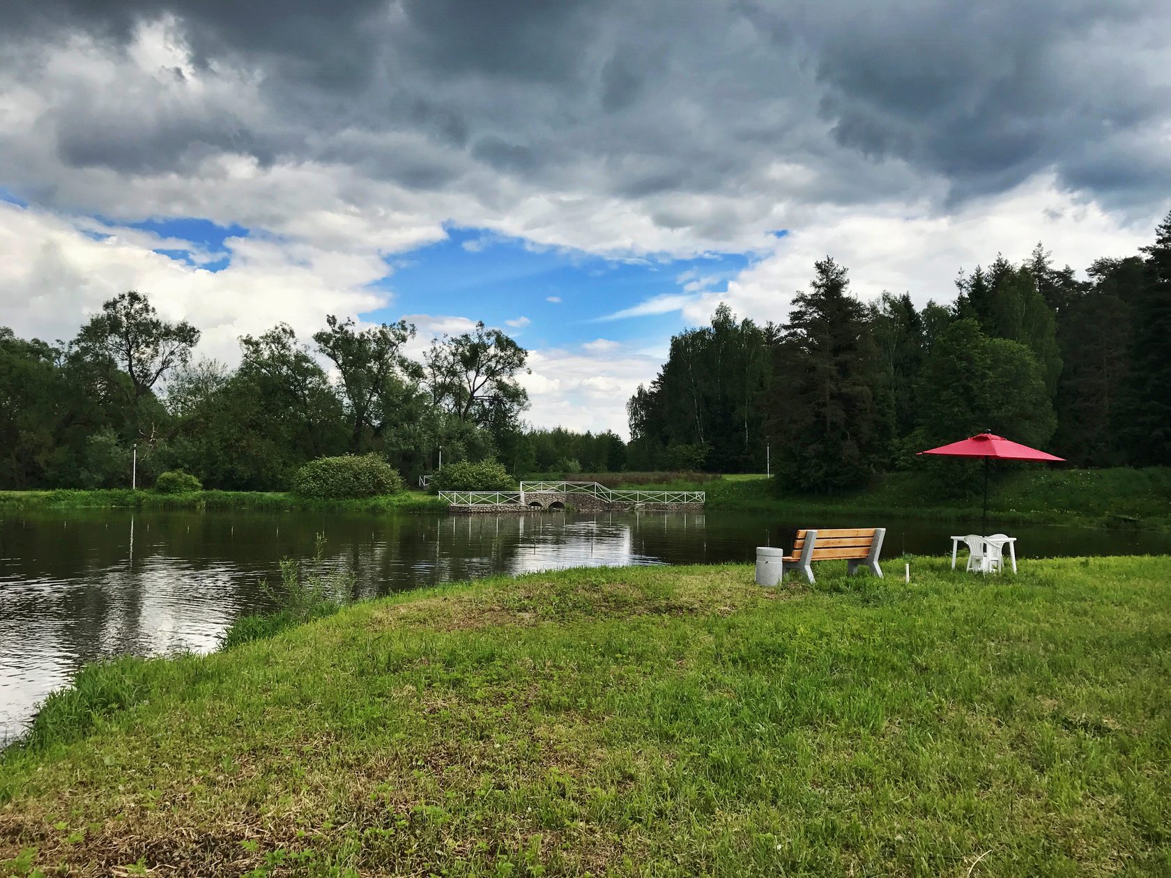 пляж в звенигороде