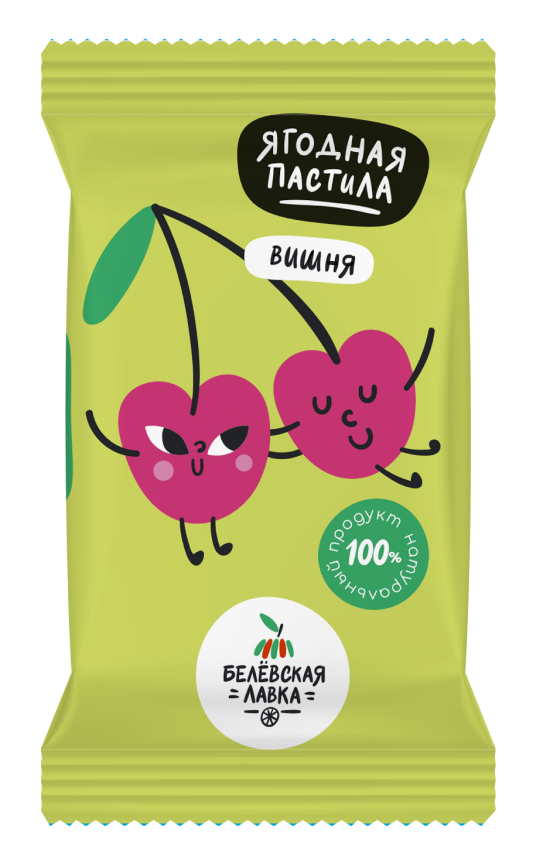 Ягодная пастила Белевская лавка вишня