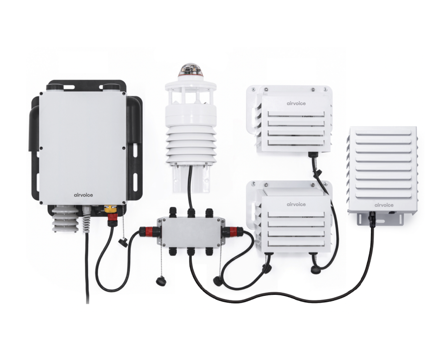 Image showcasing Airvoice — air quality monitoring and management system for cities