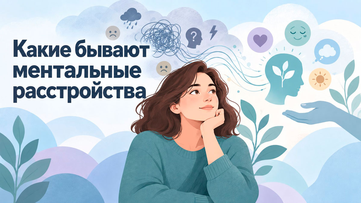 Какие бывают ментальные расстройства