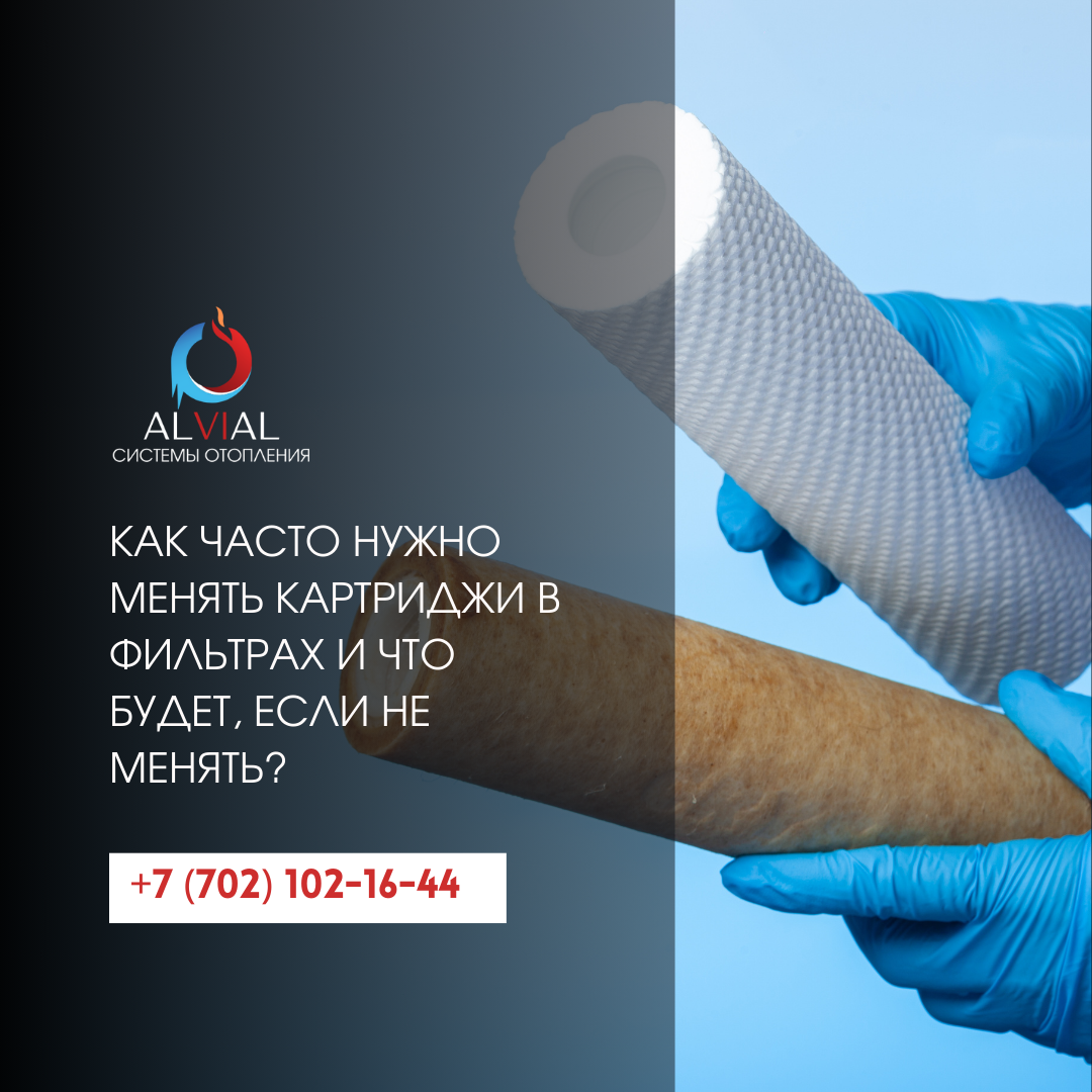 Грязный картридж для фильтра воды после использования