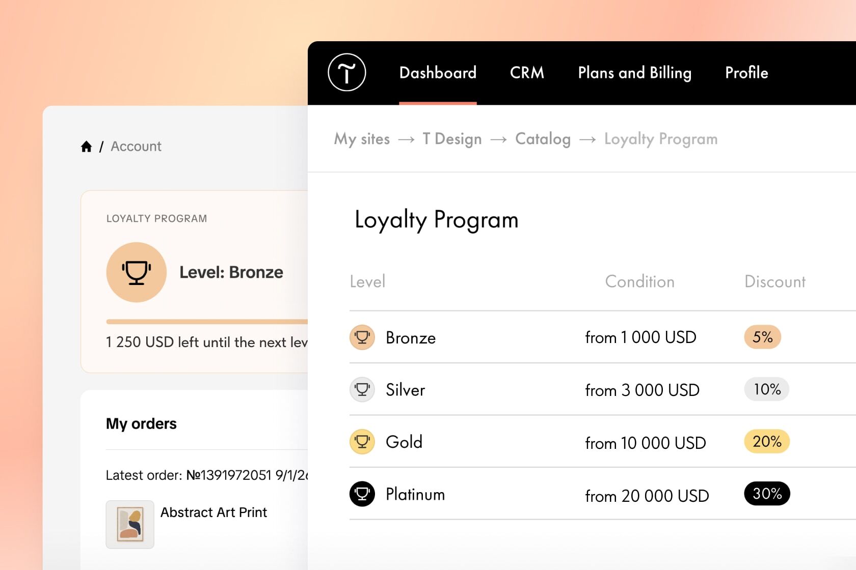 🏆 Loyalty Program for Online Stores