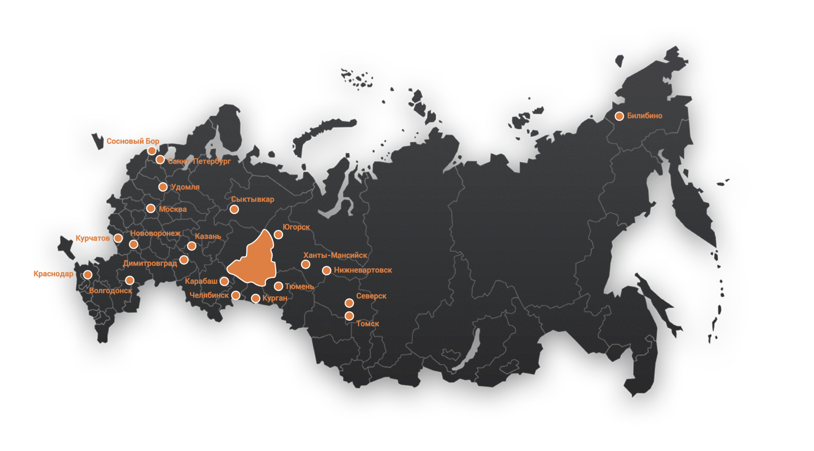 Карта карабаш челябинская область