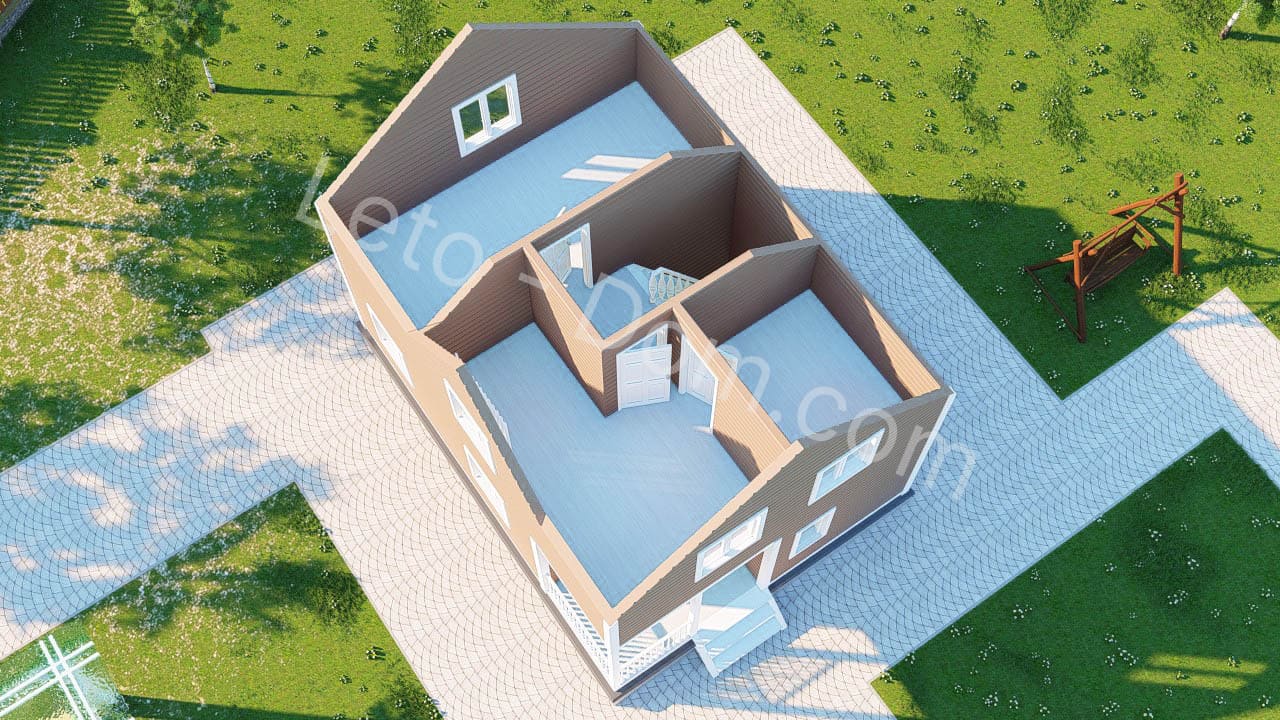 дом из бруса