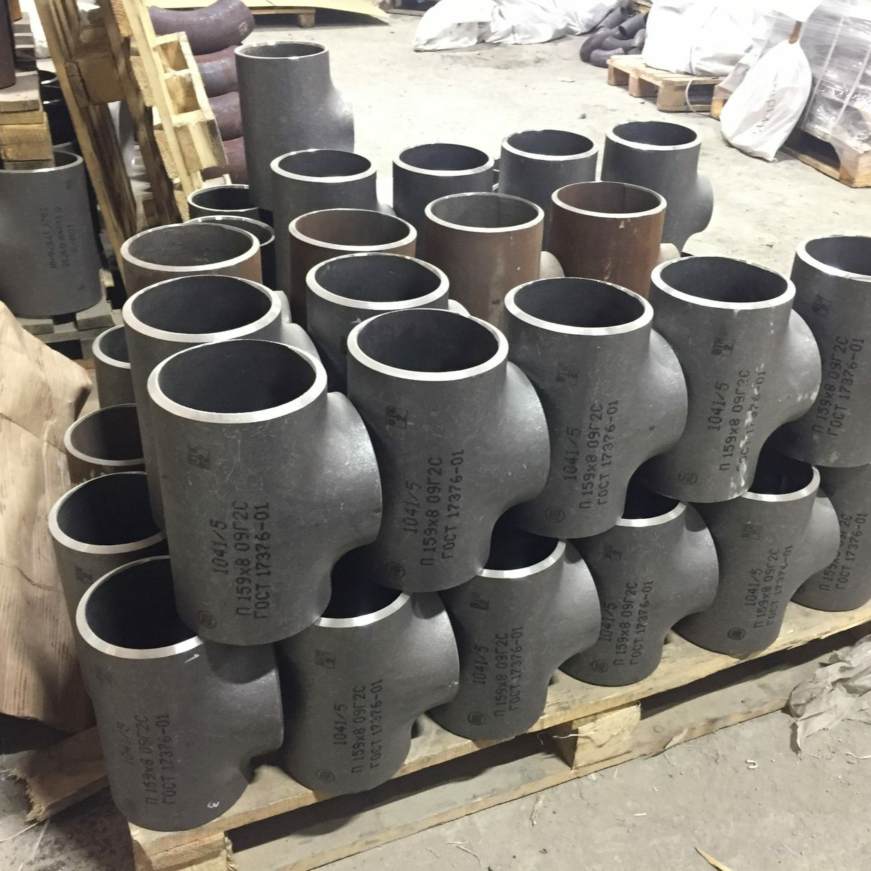 Тройники ГОСТ 17376-2001 бесшовные