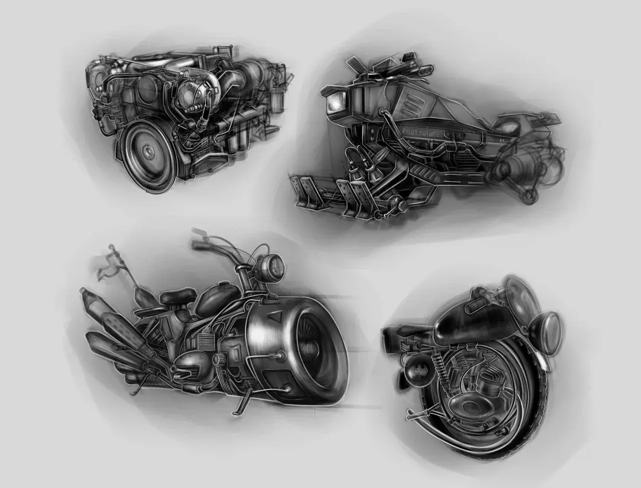 Работа студента NewArtSchool — пример 9