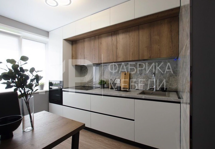 дизайн прямой кухни 10м2