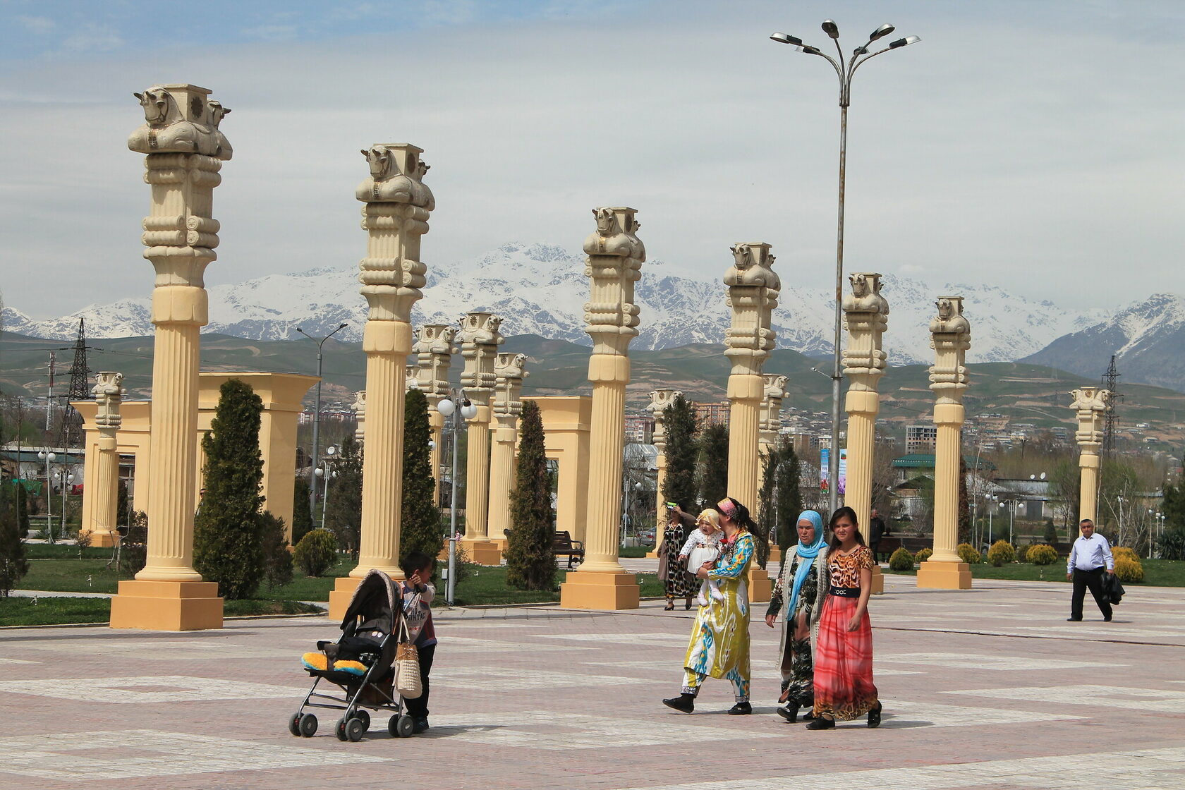 Душанбе набережная