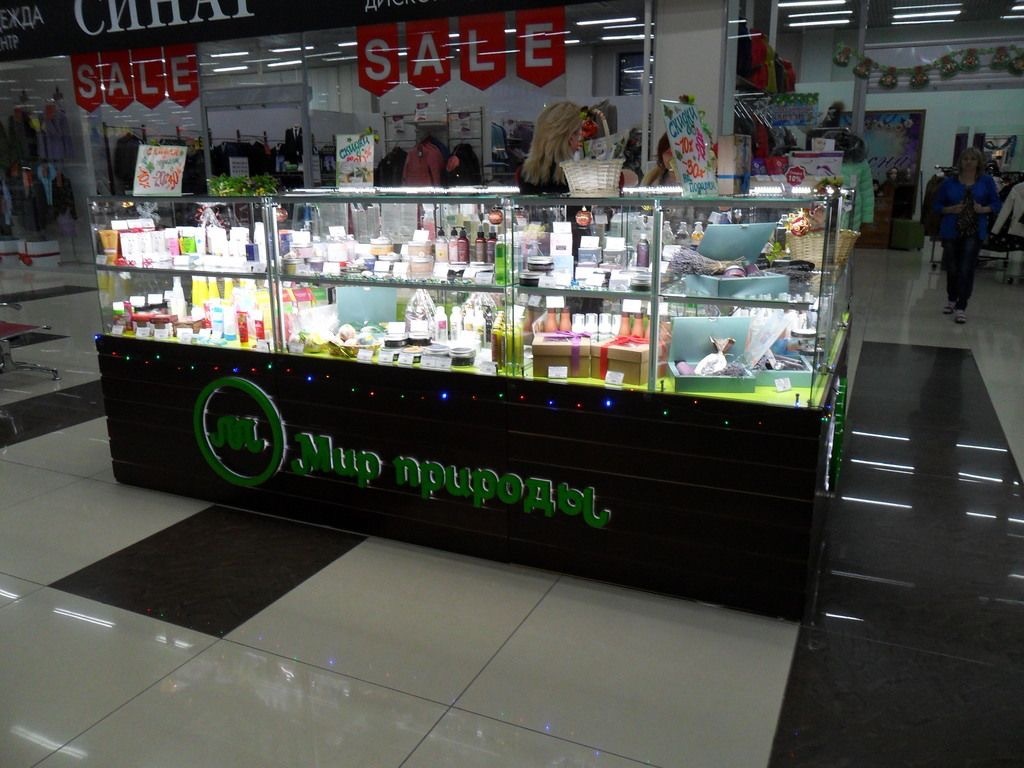 Островные павильоны в Калининграде