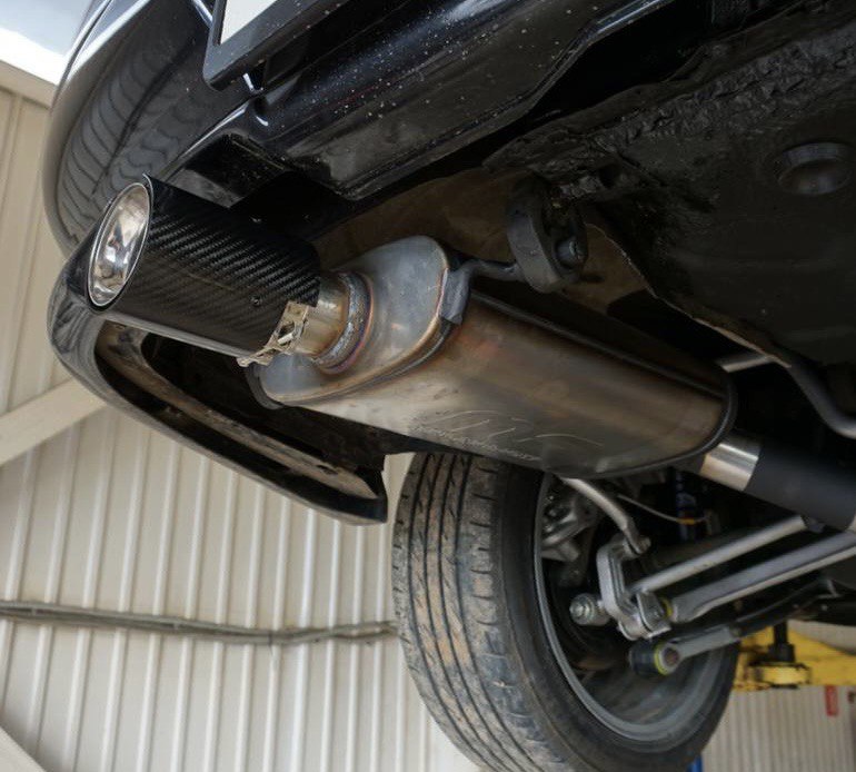 Замена глушителя