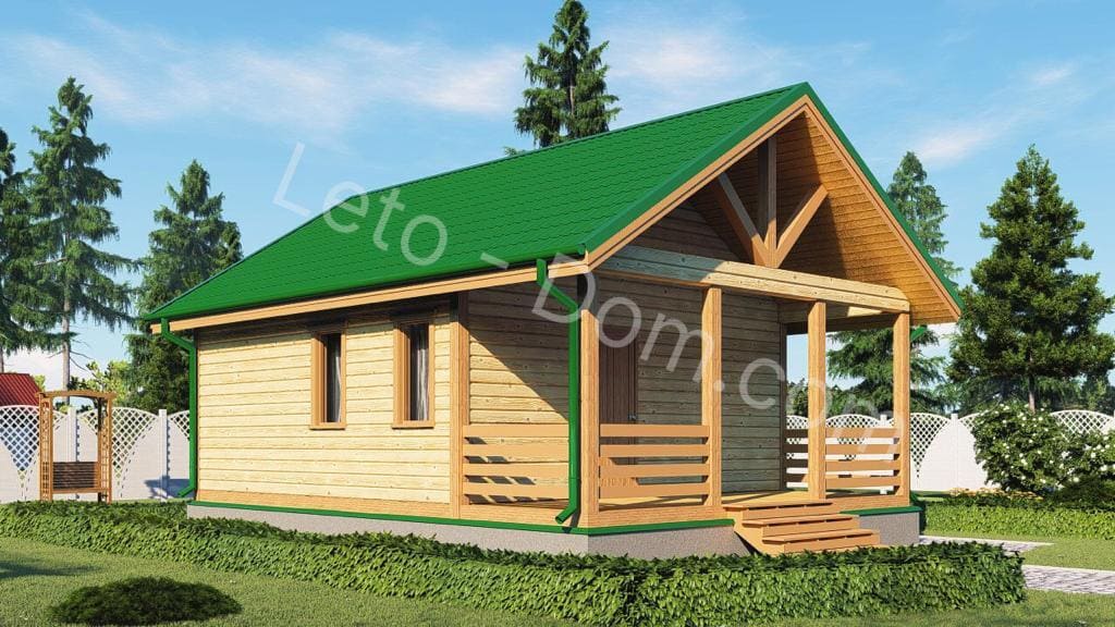 дом из бруса