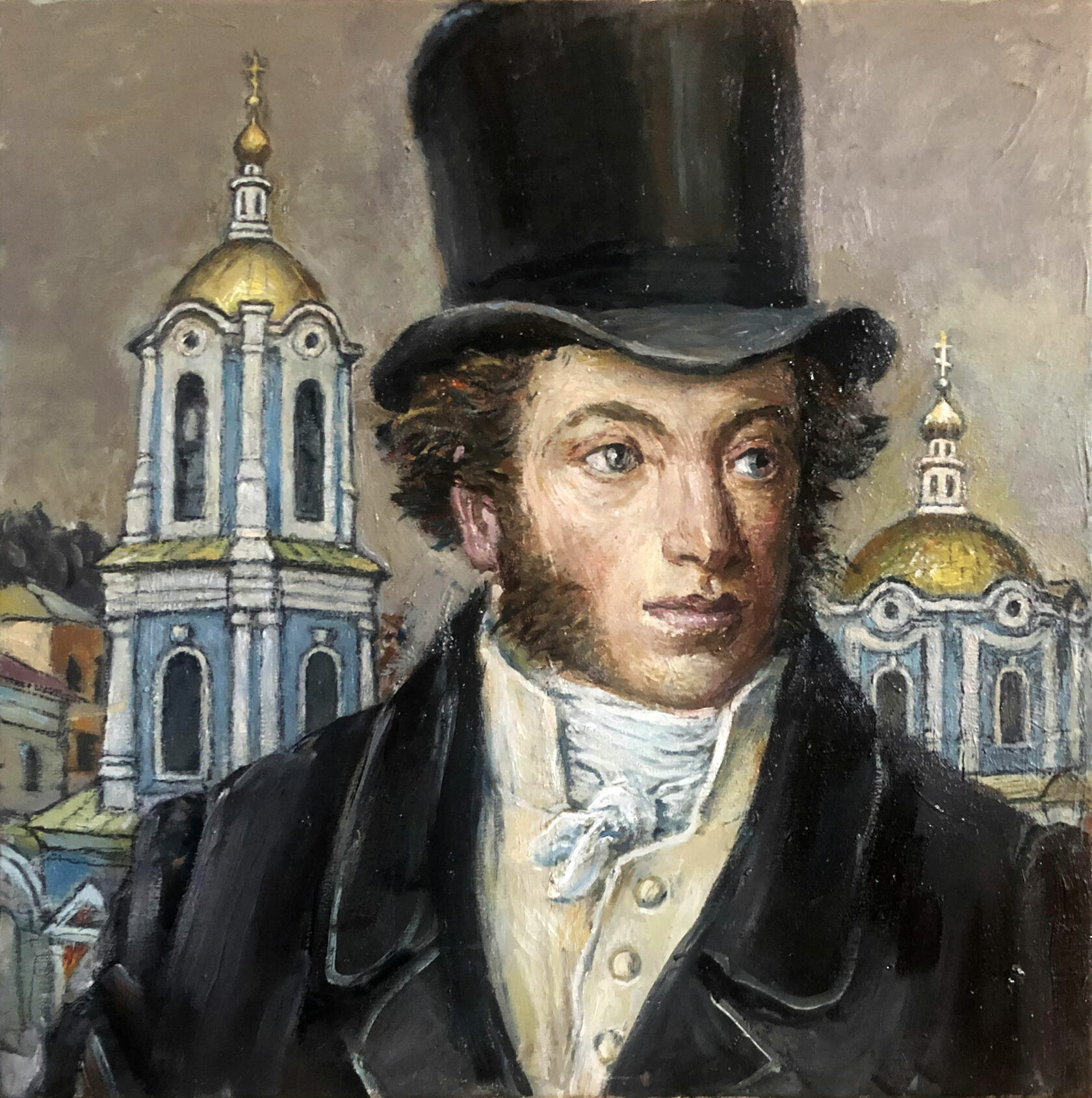 О выставке: Дорога к Пушкину. Б. Диадоров