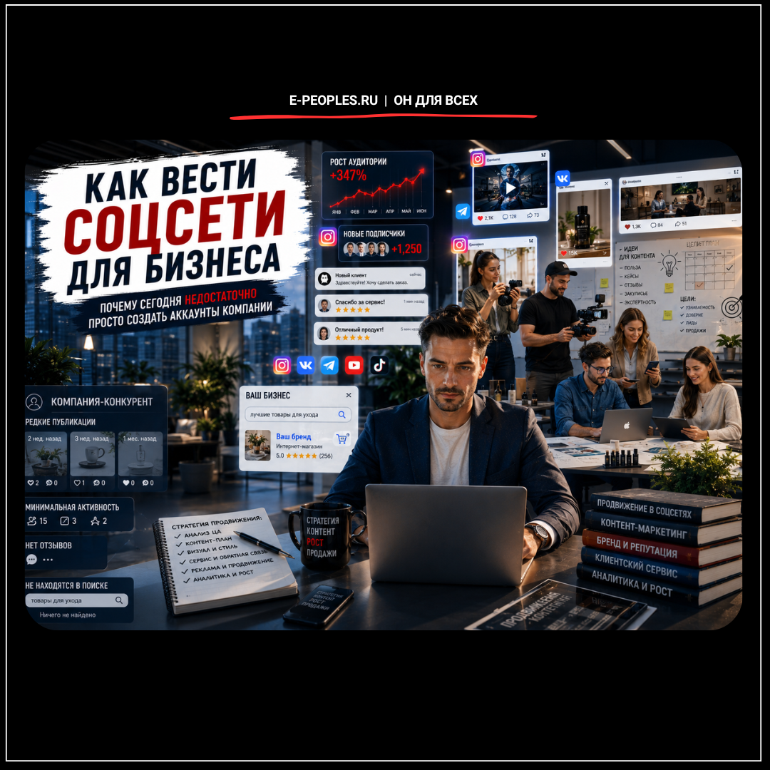 Как вести соцсети для бизнеса