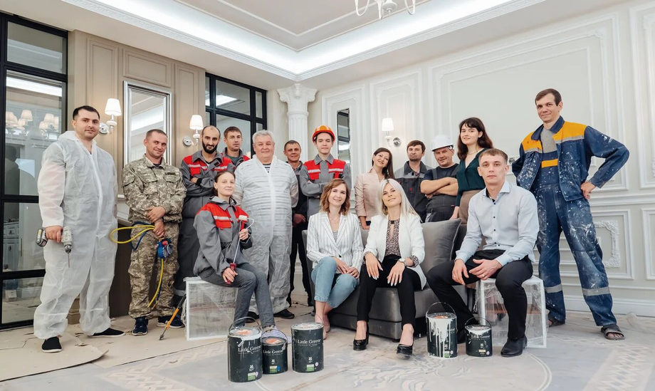 Команда специалистов по дизайну и ремонту