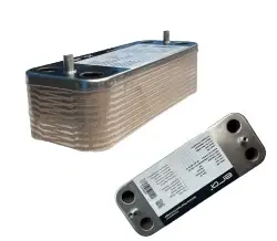 Теплообменник ГВС Baltgaz, Baxi Eco, Kentatsu, 160 мм, 20 пл., Era