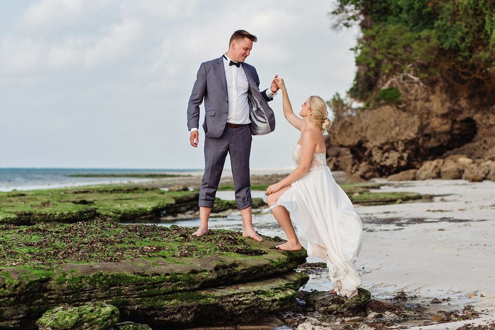 Beach Wedding Ceremony Destined To Gain Family Blessings