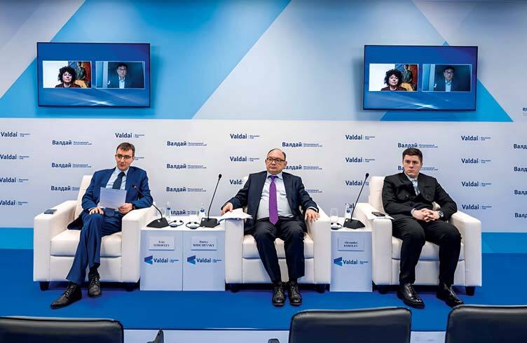 Dmitry Birichevskiy at the Valdai Club session on the outcomes of the G20 Summit (Moscow, November 2025)