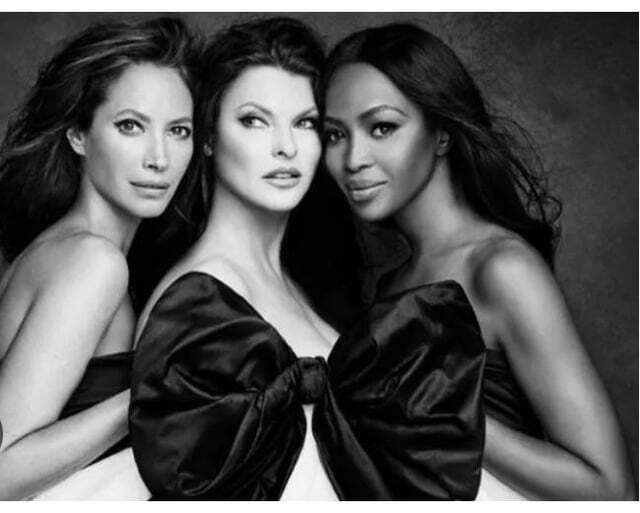 Супермодели 90-х: Кристи Тарлингтон, Наоми Кэмпбелл и Линда Евангелиста.  Оцени их и назови свою любимицу! : r/VindictaRateCelebs