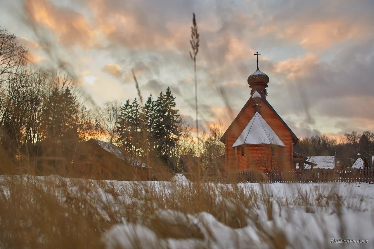 Храм филарета в зеленограде. Филаретовский храм Зеленоград зимнее фото.