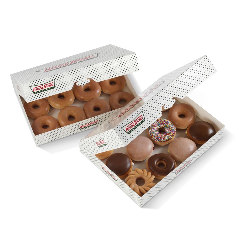 Шоколадные пончики Krispy Kreme