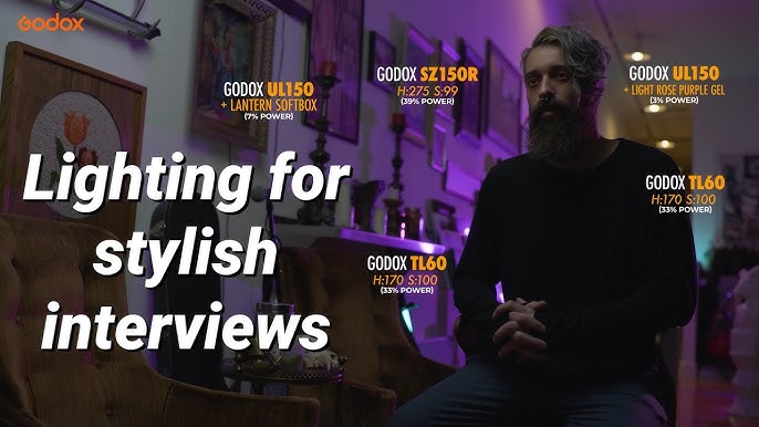 Godox Film Lighting 101 - Lighting for stylish interviews | EP06 - YouTube