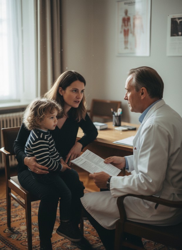 Английский у врача - визит с ребёнком за границей