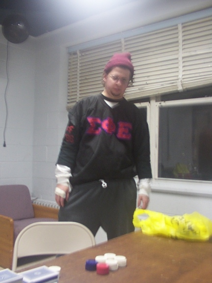 Tony at SigEp Homecoming