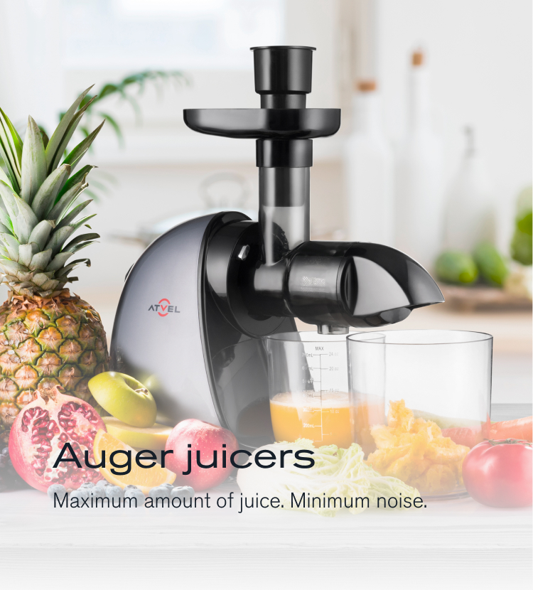 Auger juicers