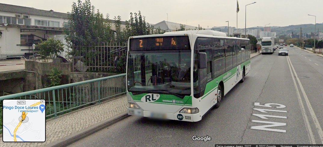 автобус Лориш Лиссабон