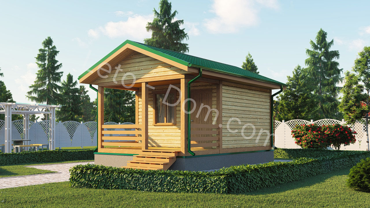 дом из бруса