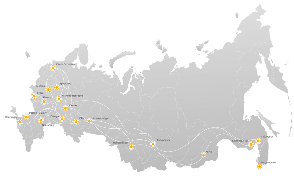 Количество линий на карте. Деловые линии карта. Деловые линии на карте России. Деловые линии карта филиалов.