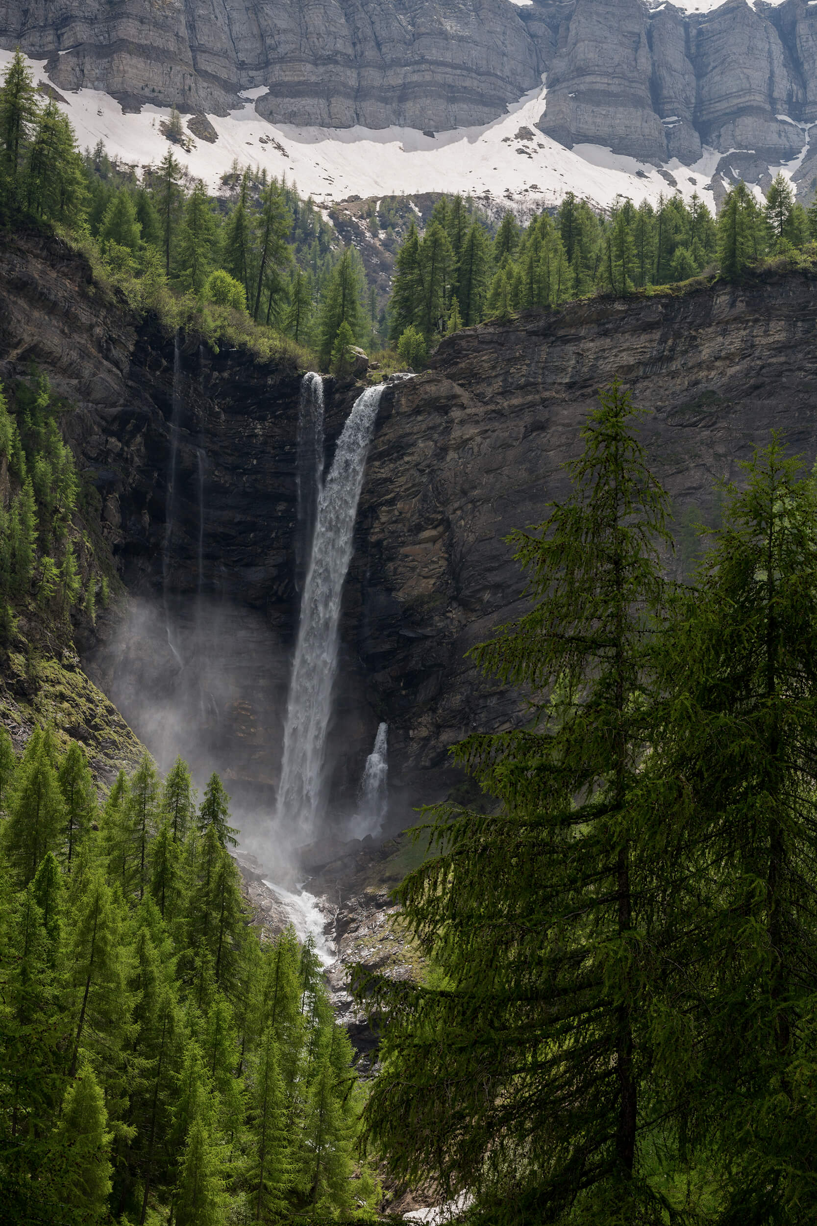 nature, photography, tayka, landscapes, mountain, waterfall