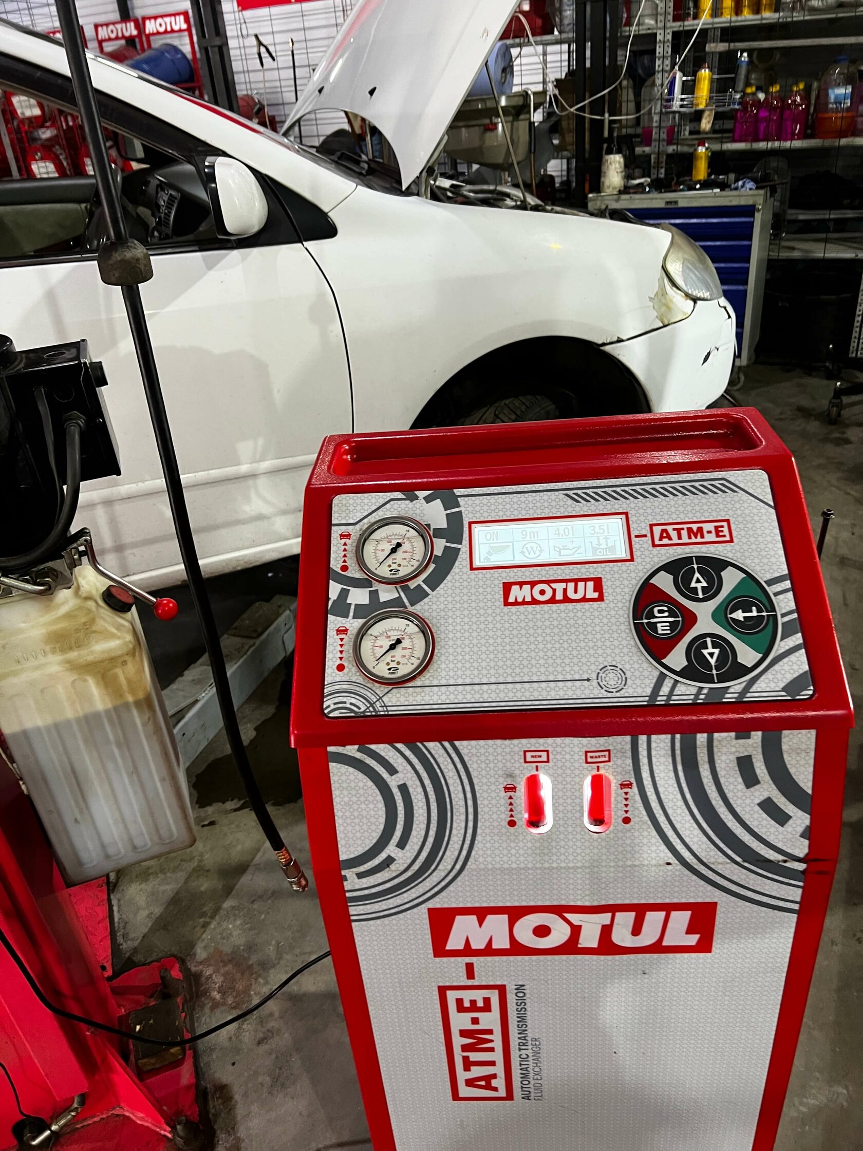 Результат обслуживания Toyota Corolla