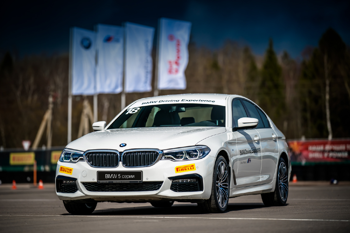 BMW Driving experience зима