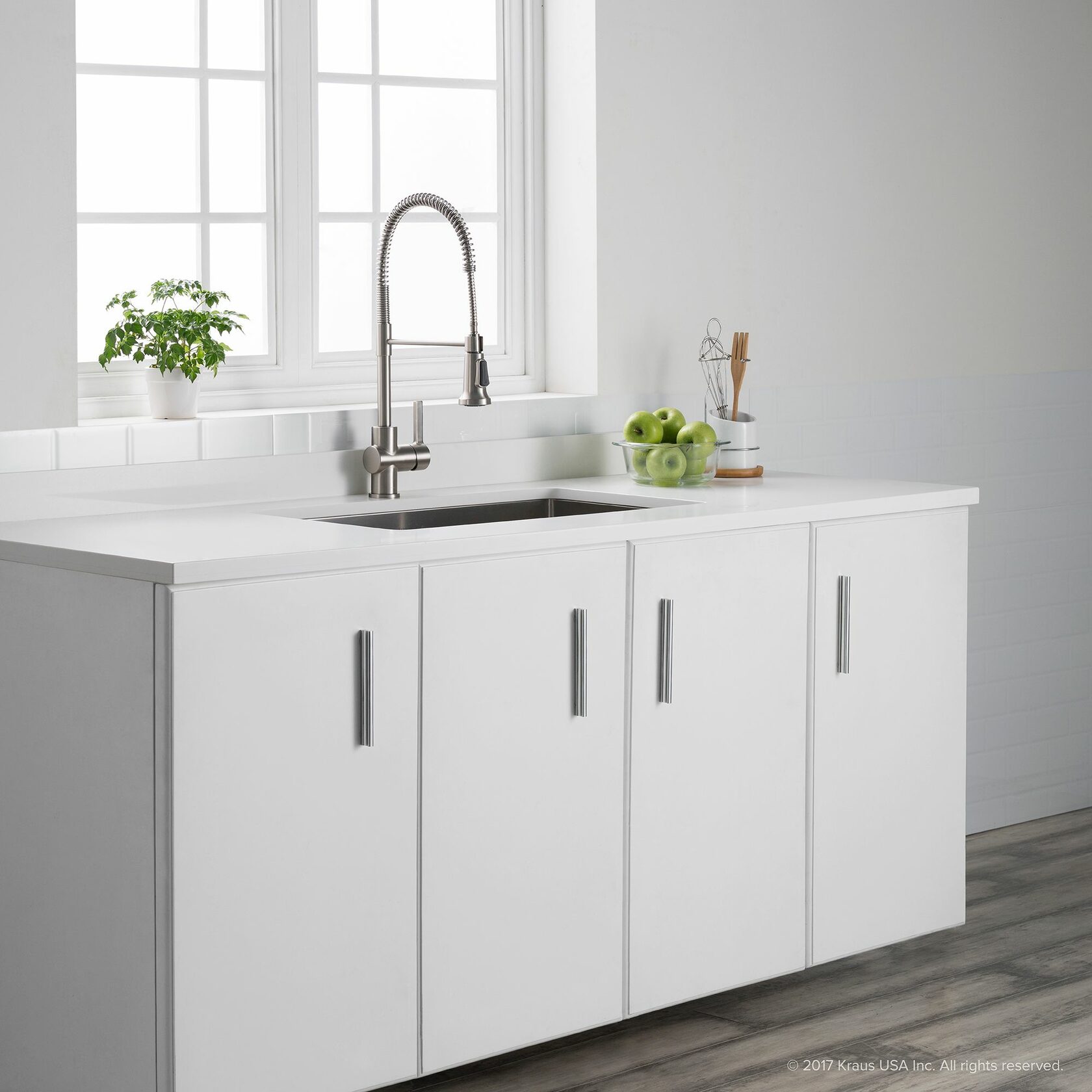 Кухонний змішувач Kraus KPF-1690SFS - изображение 14