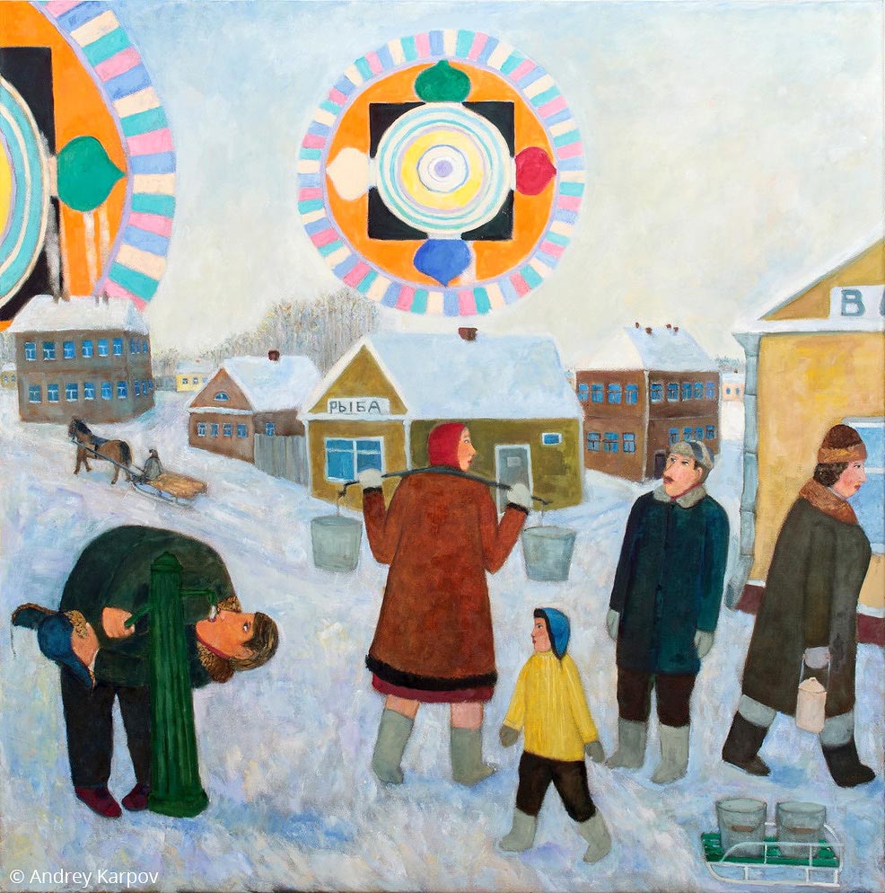 Андрей Карпов. Зимняя мандала. 2017