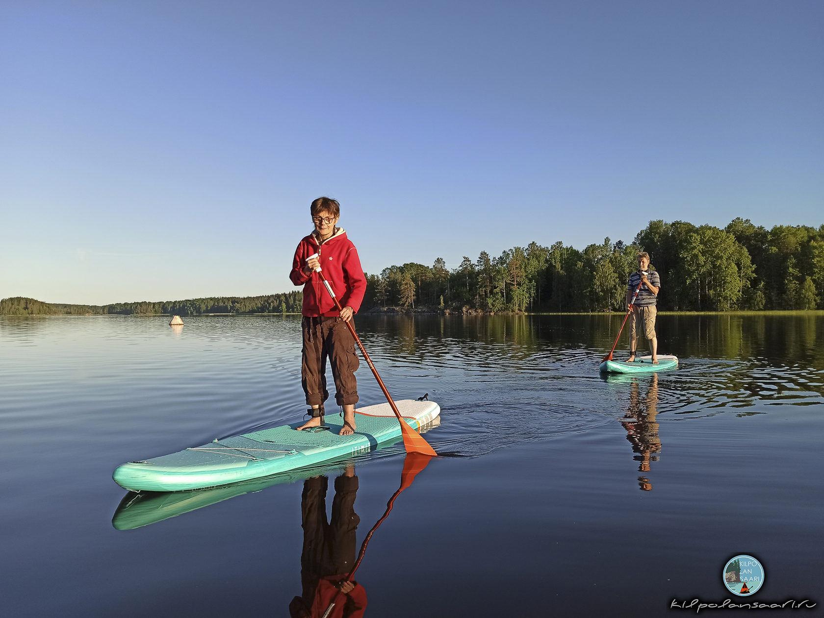 Sup Board по реке