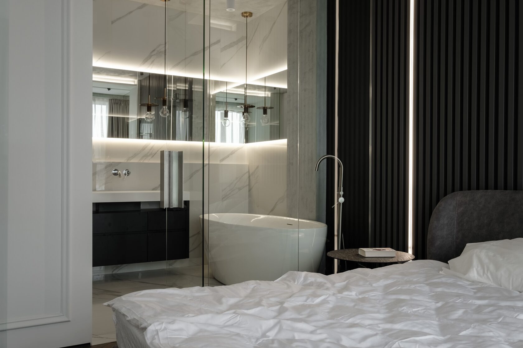 Жилой интерьер в ЖК Golden City 90 м2 | Petrov Design