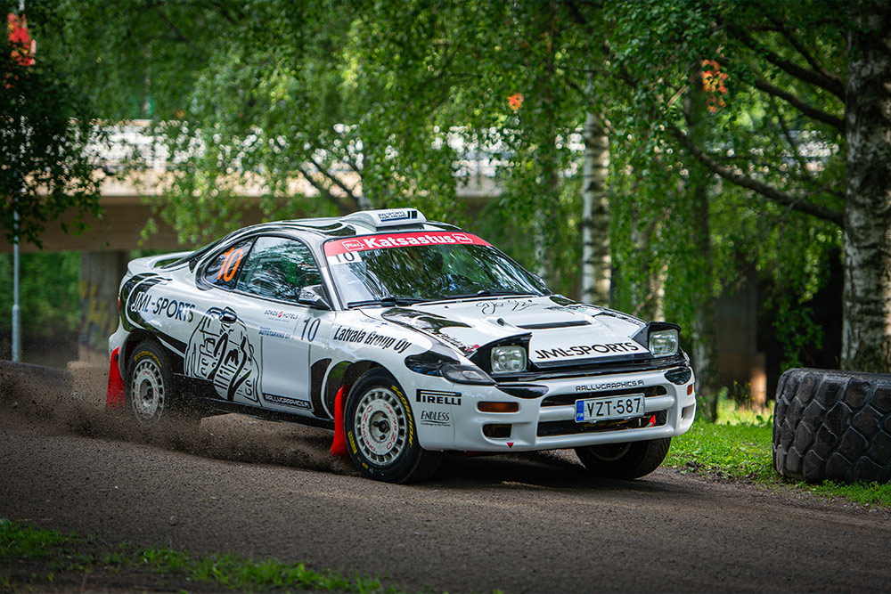 Яри-Матти Латвала и Янне Ферм, Toyota Celica Turbo 4WD ST185 (VZT-587), SM Pohjanmaa Ralli 2024/Фото: Rallism.fi