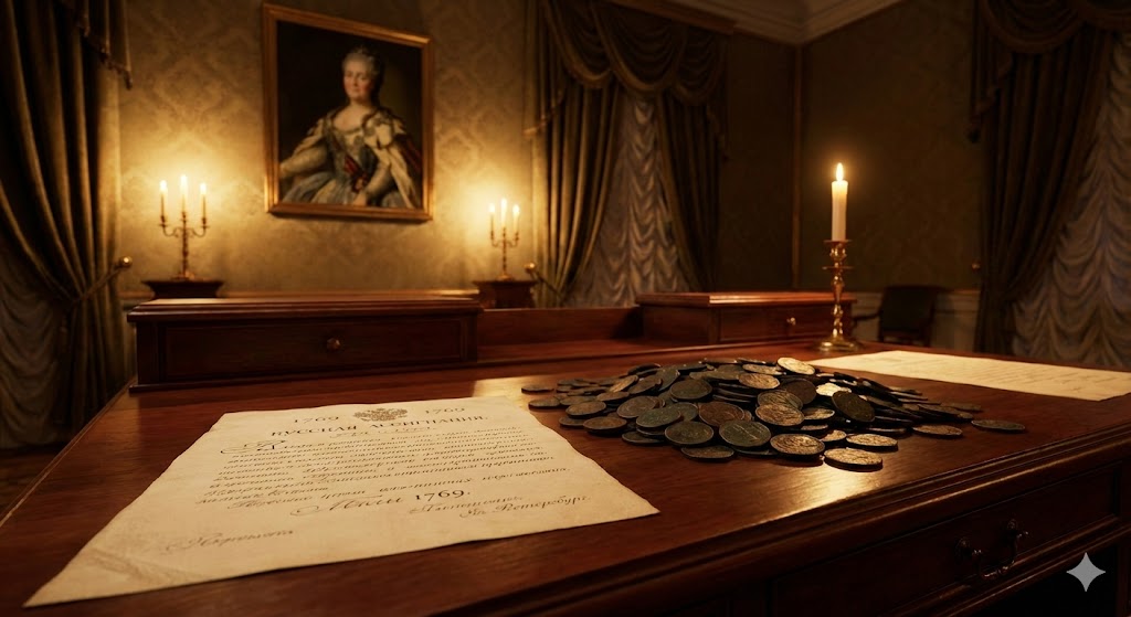 День появления бумажных денег в России: Реформа Екатерины II 1769 года