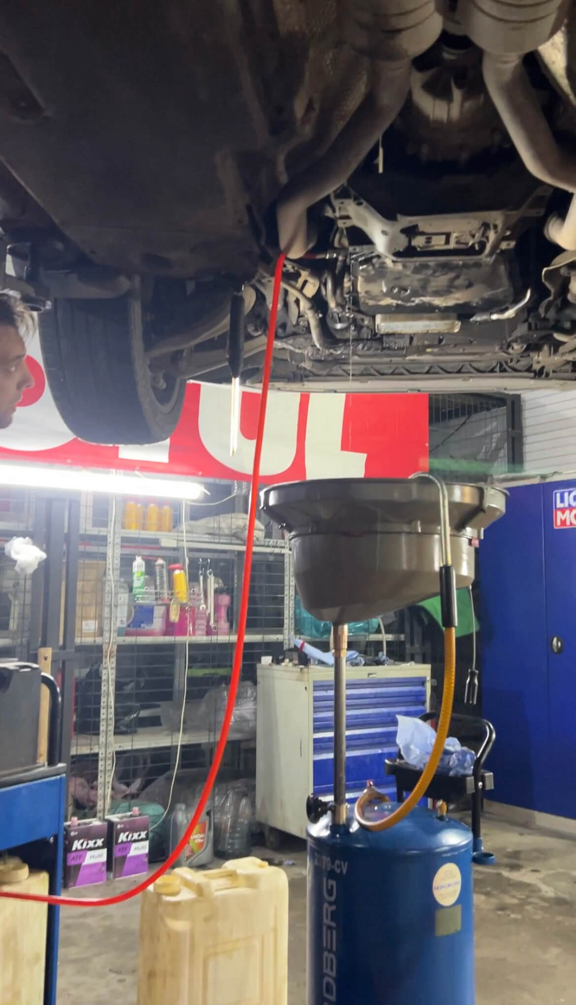 Заправка DSG Audi A6 новым маслом