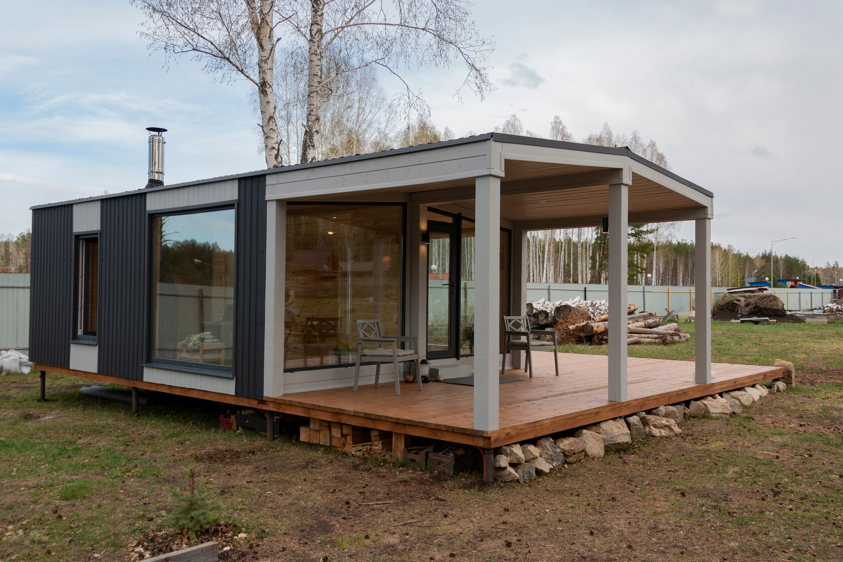 Динской жилой модуль экстерьер