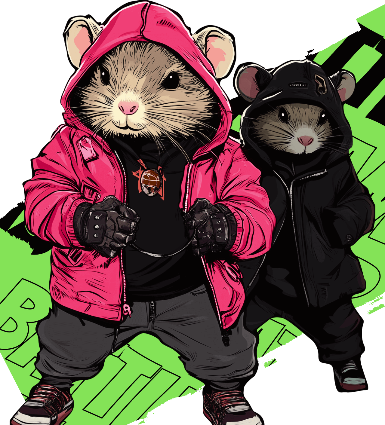 HamsterPunch Graphic