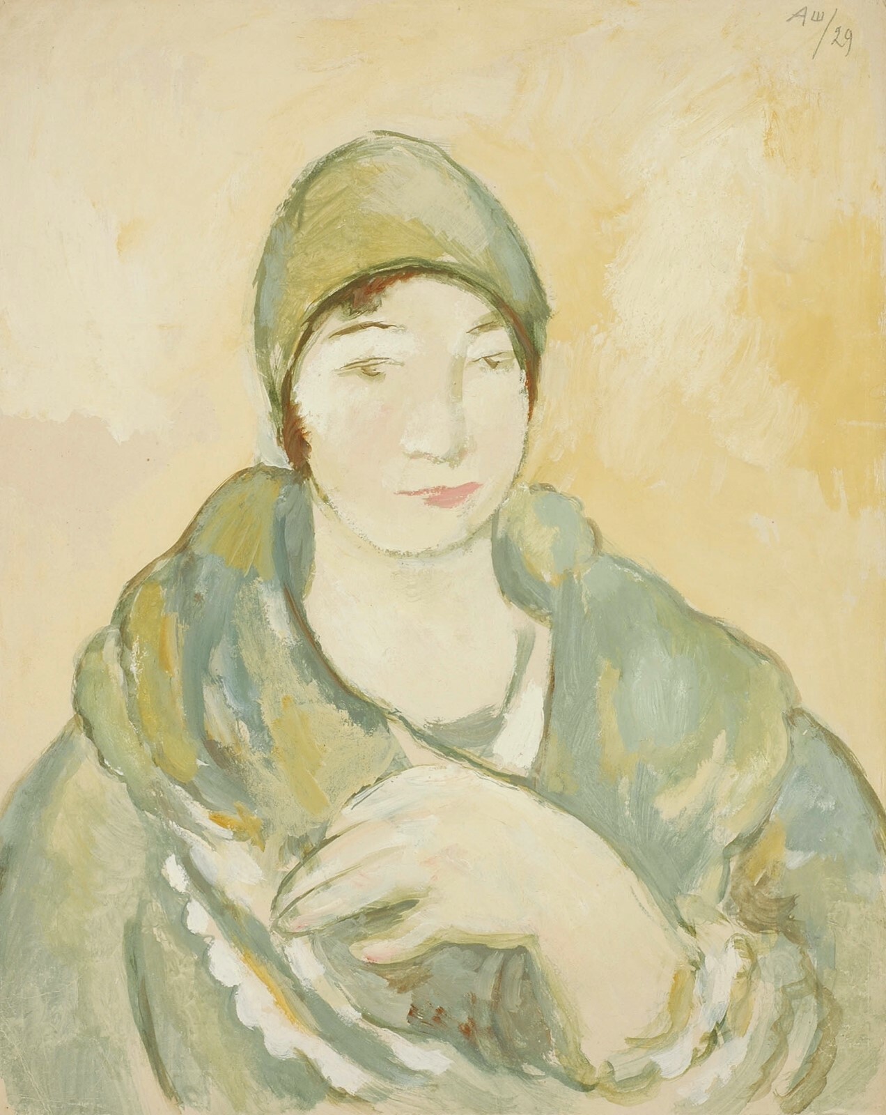 Эскиз к портрету актрисы. 1929