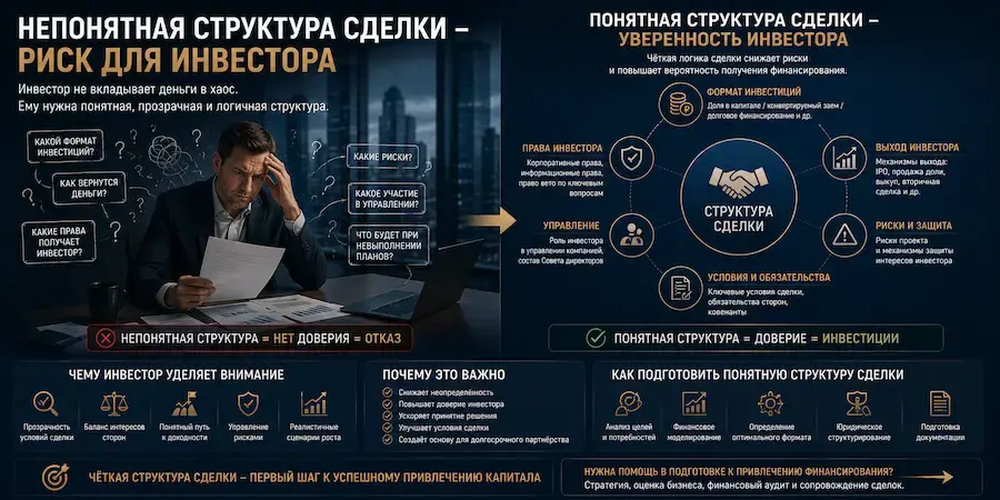 Бизнесмен изучает документы