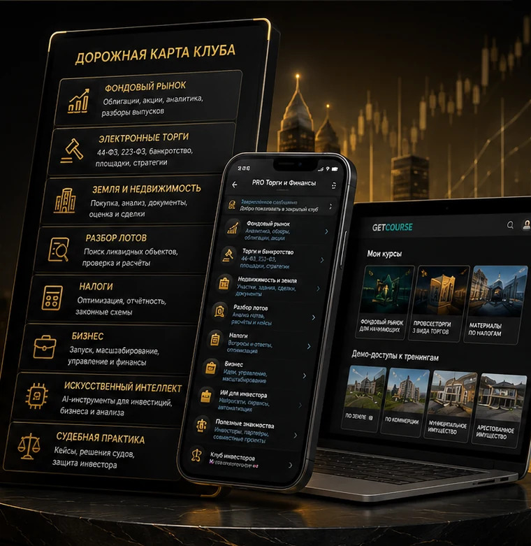 Дорожная карта клуба, Telegram и GetCourse