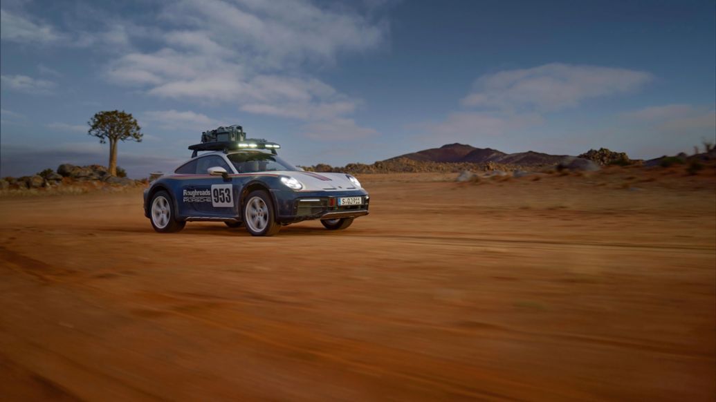 Porsche 911 Dakar — Детали характера Dakar