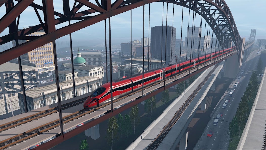 Trainz Simulator 3 реалистичный симулятор поезда на телефон