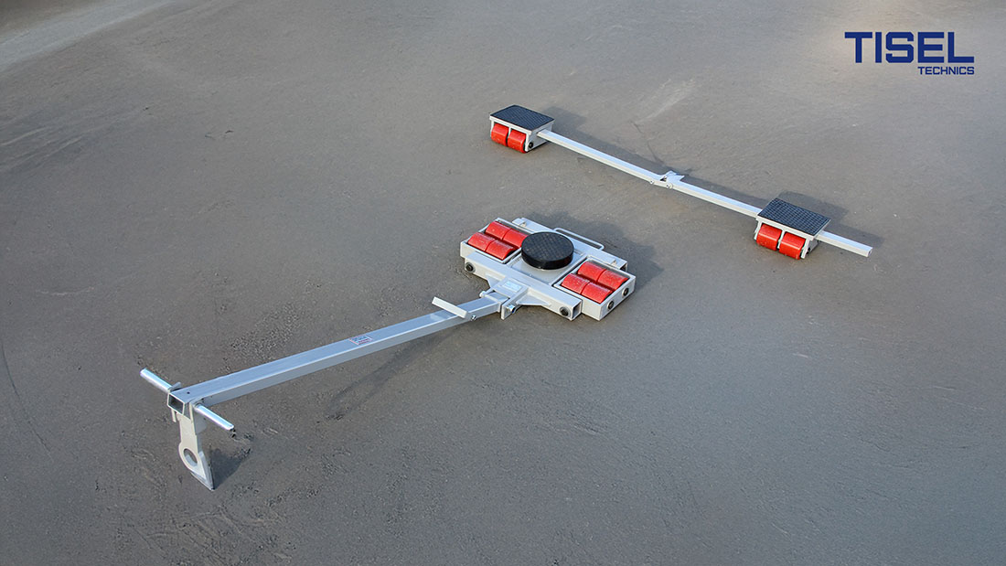 Такелажная платформа роликовая - универсальное решение эконом класса для безопасного и эффективного перемещения и транспортировки тяжелых грузов на небольшие расстояния