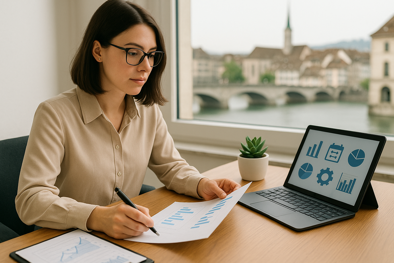 Digital business administration tools 2025 dashboard illustration